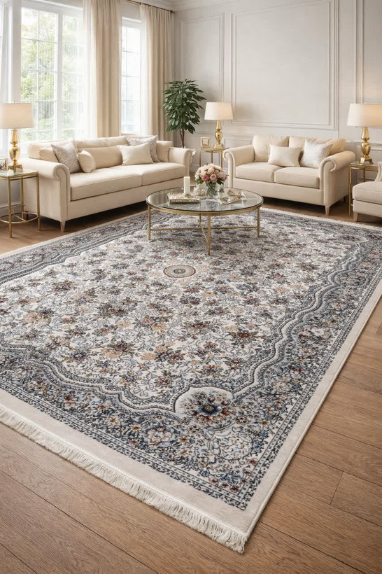 فرش زمینه کرم