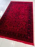 فرش طرح سنتی کاشان رنگ قرمز لاکی قیمت مناسب ارسال رایگان