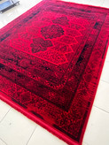 قالی کاشان رنگ قرمز قجری قیمت مناسب