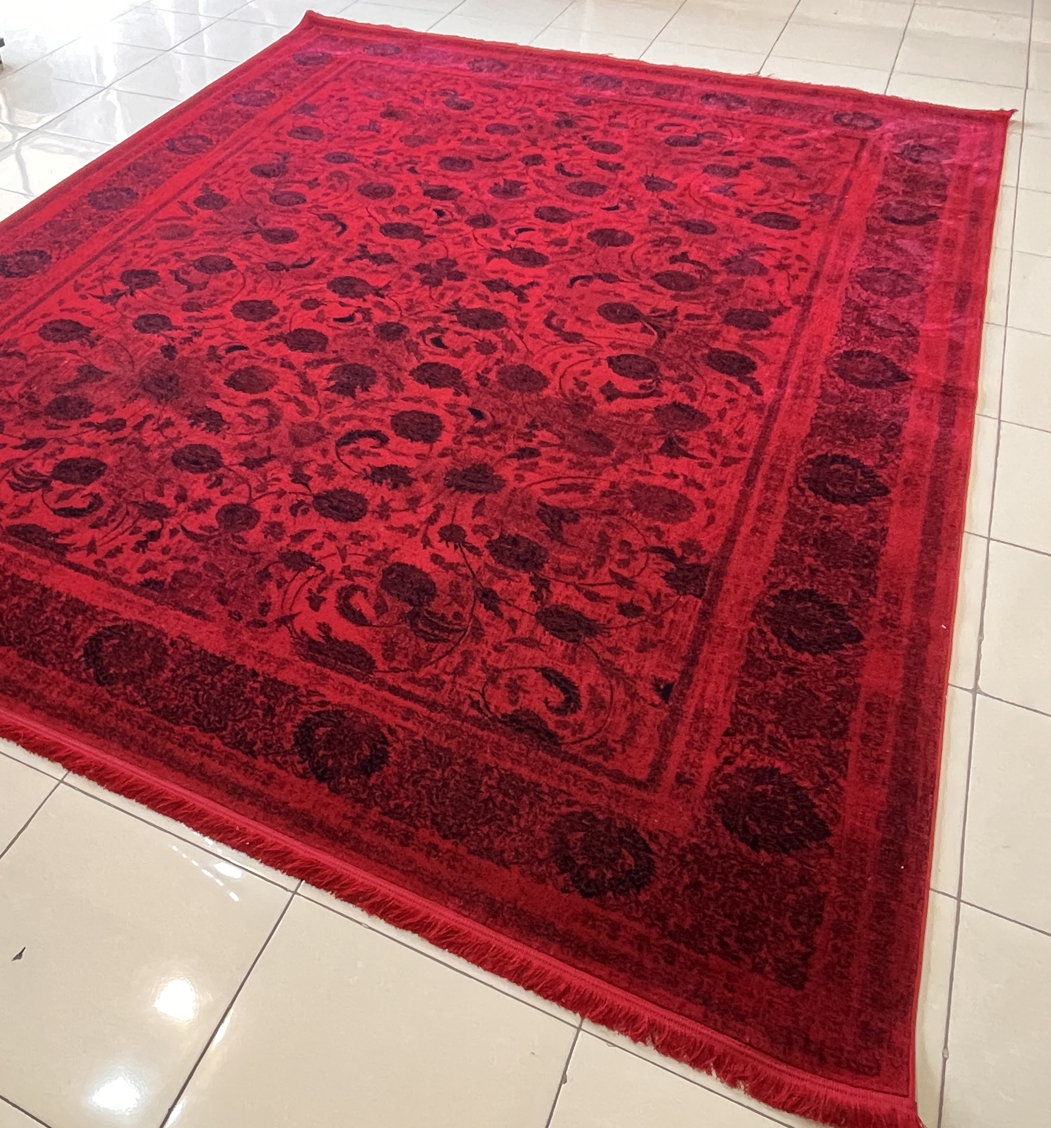 قالی قرمز ارسال رایگان