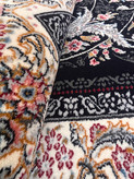 قالیچه سرمه ای (گبه) تولید کاشان کد 1038