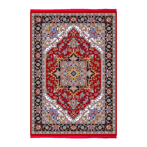 قالیچه طرح حسن آباد لاکی سنتی